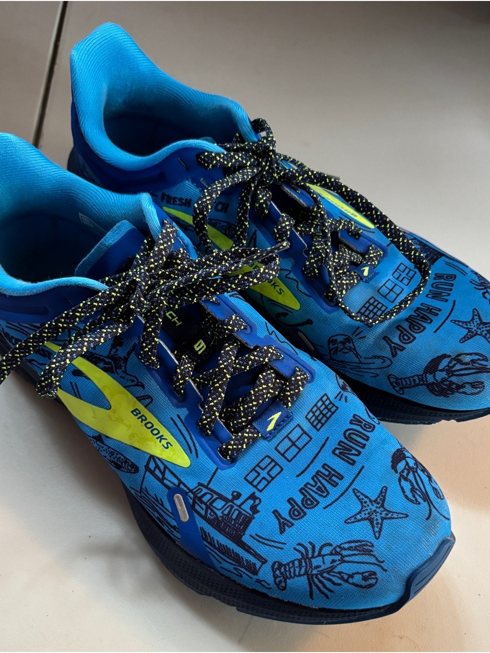 Brooks Launch 9 ‘Fresh Catch’ Boston Limited Edition Running Shoes